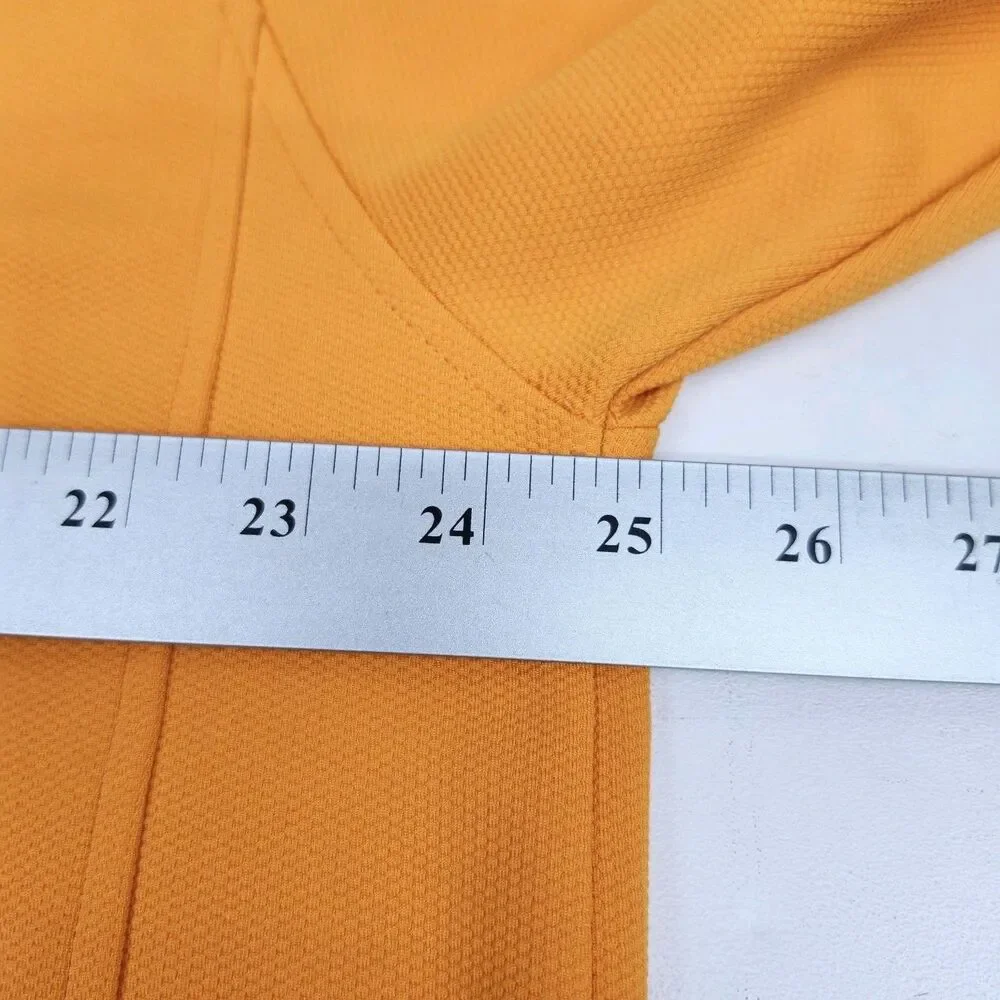 Adidas Tennessee Vols Polo Shirt Mens XL Orange White Short Sleeves Football